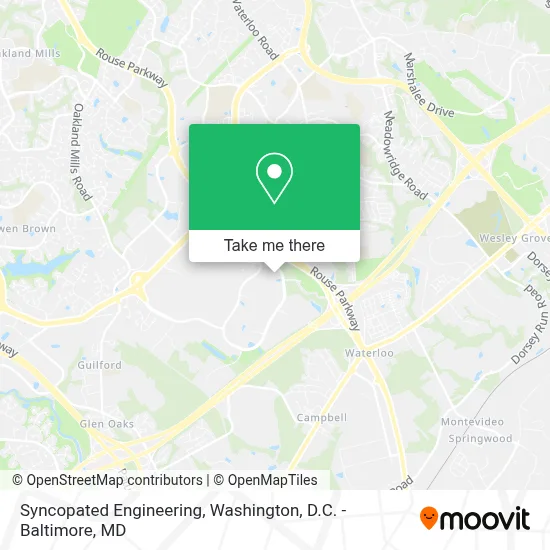 Syncopated Engineering map