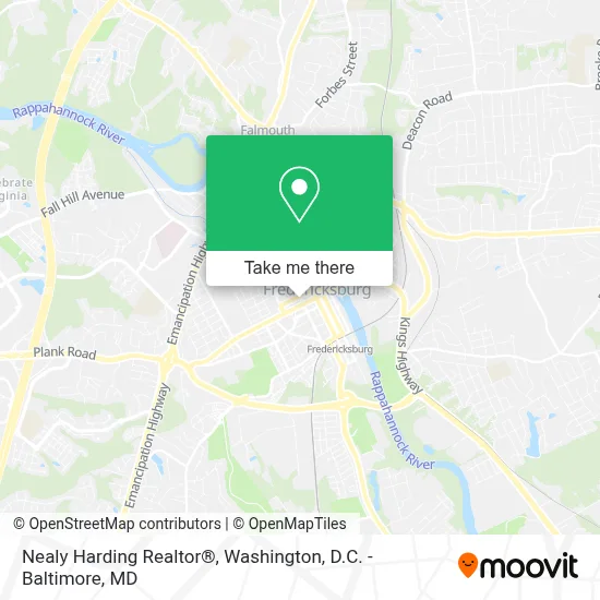Nealy Harding Realtor® map