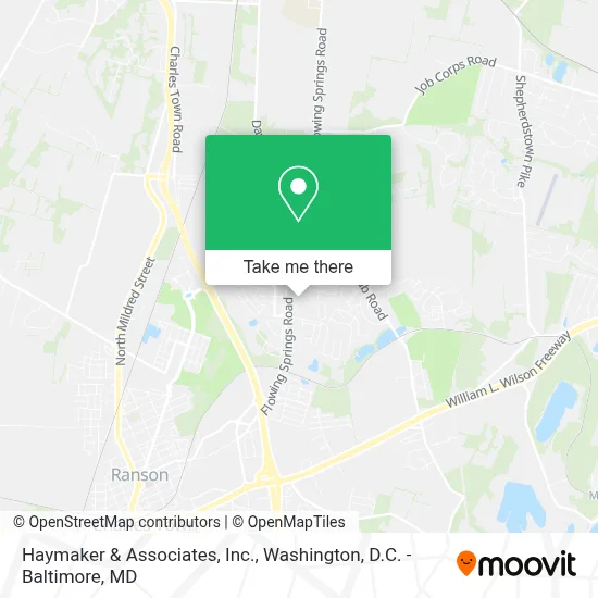 Haymaker & Associates, Inc. map