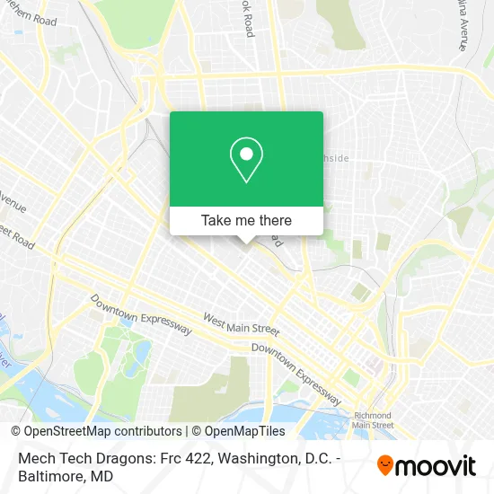Mech Tech Dragons: Frc 422 map