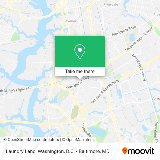 Laundry Land map