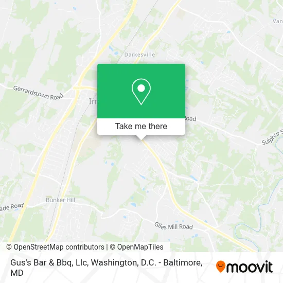 Gus's Bar & Bbq, Llc map