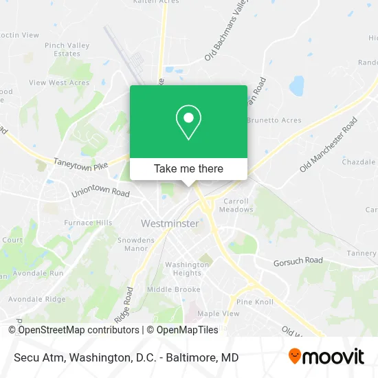 Secu Atm map