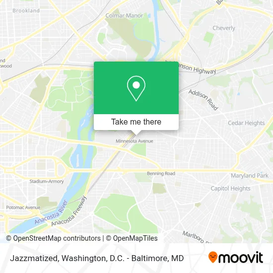 Jazzmatized map