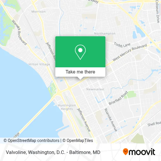 Valvoline map
