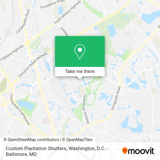 Custom Plantation Shutters map