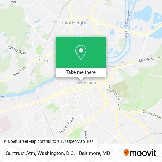 Suntrust Atm map