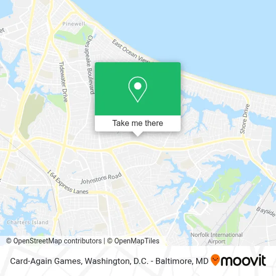 Card-Again Games map