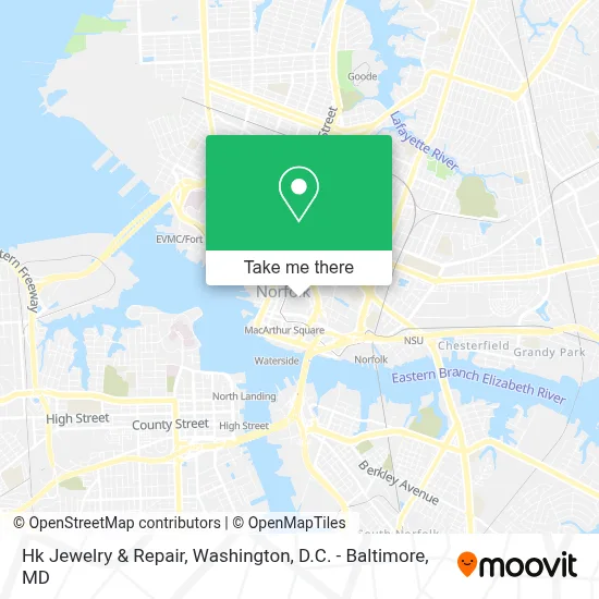 Hk Jewelry & Repair map