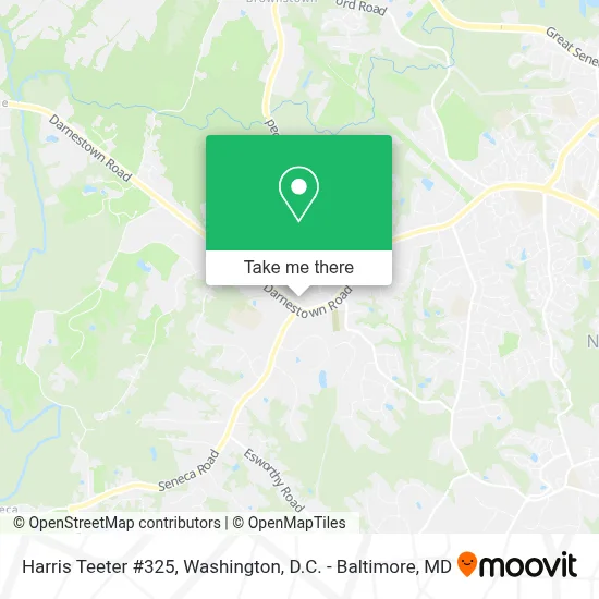 Harris Teeter #325 map