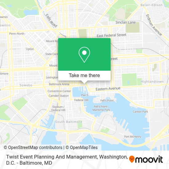 Twist Event Planning And Management map