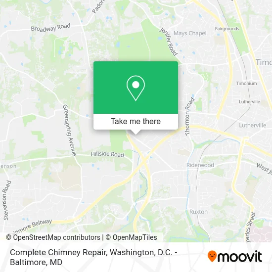 Complete Chimney Repair map