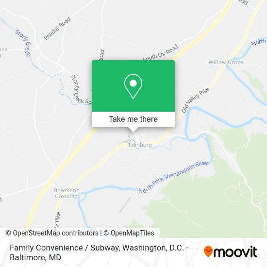 Family Convenience / Subway map