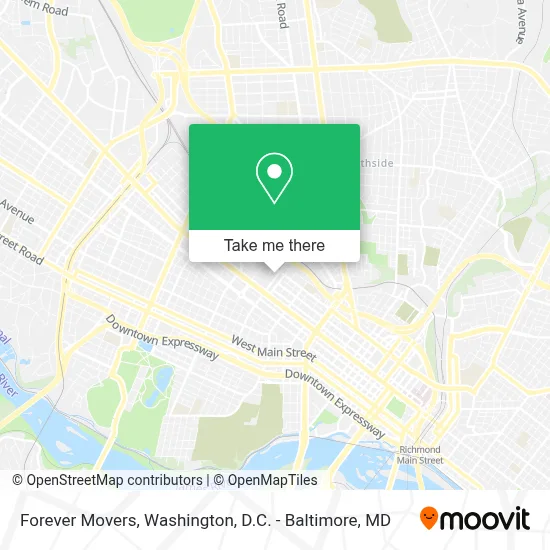 Forever Movers map