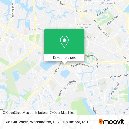 Rio Car Wash map