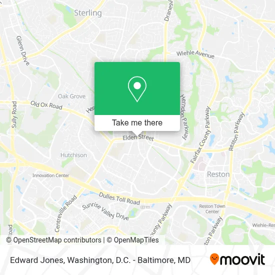 Edward Jones map