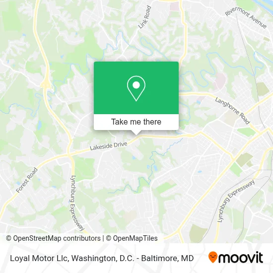 Loyal Motor Llc map