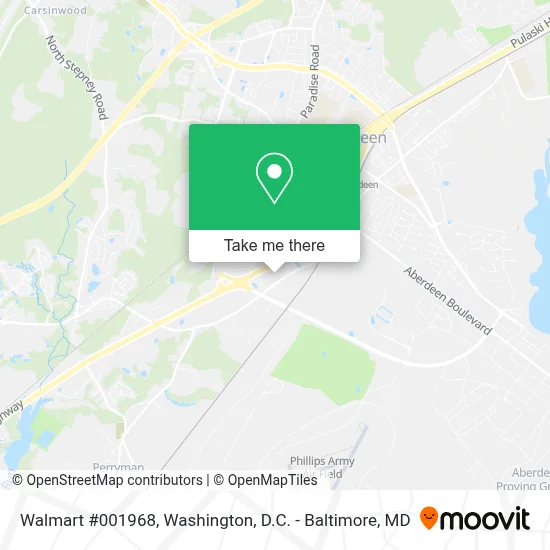 Walmart #001968 map