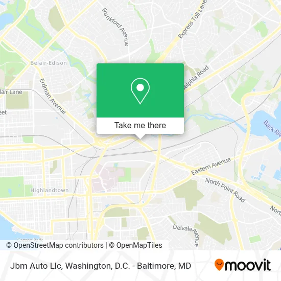 Jbm Auto Llc map