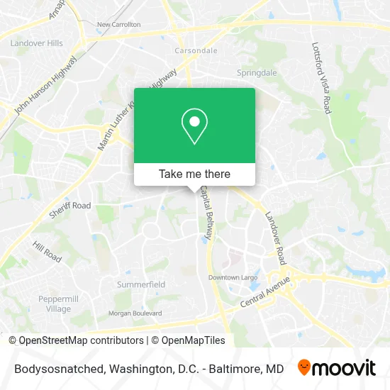 Bodysosnatched map