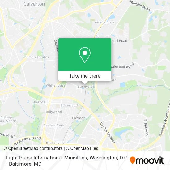 Light Place International Ministries map