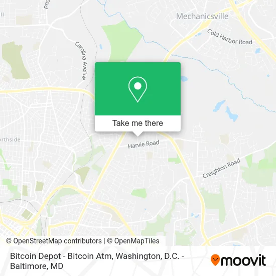Bitcoin Depot - Bitcoin Atm map