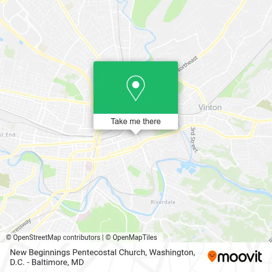 New Beginnings Pentecostal Church map