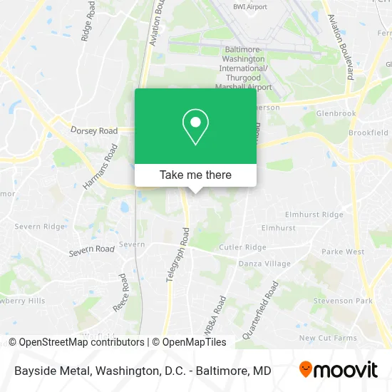 Bayside Metal map