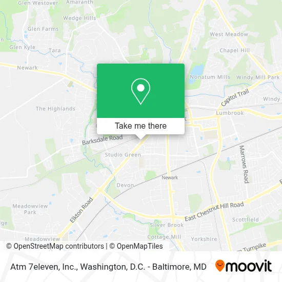 Atm 7eleven, Inc. map