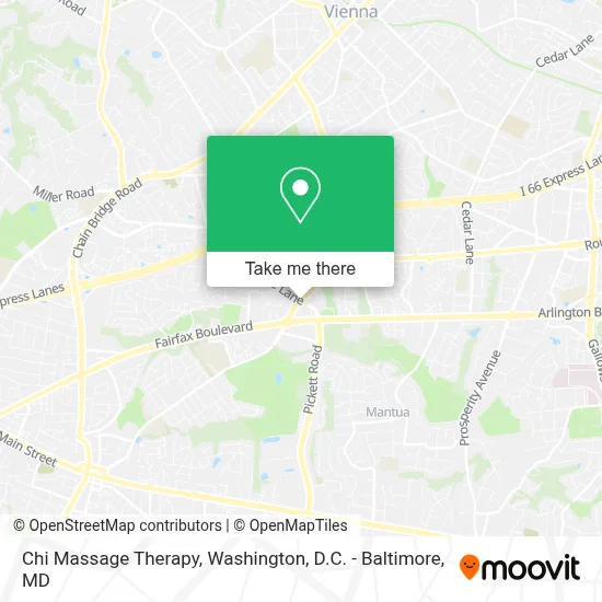Chi Massage Therapy map