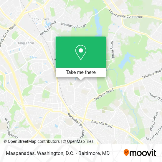 Maspanadas map