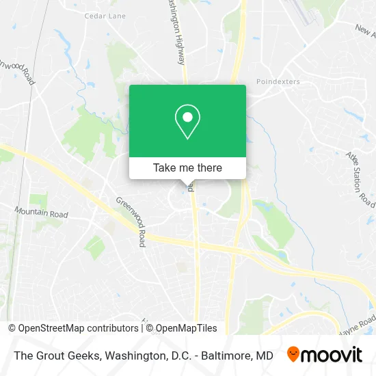 The Grout Geeks map