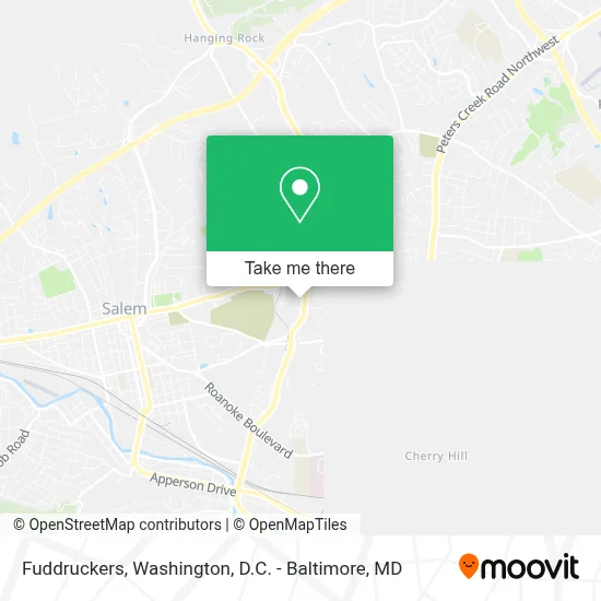 Fuddruckers map