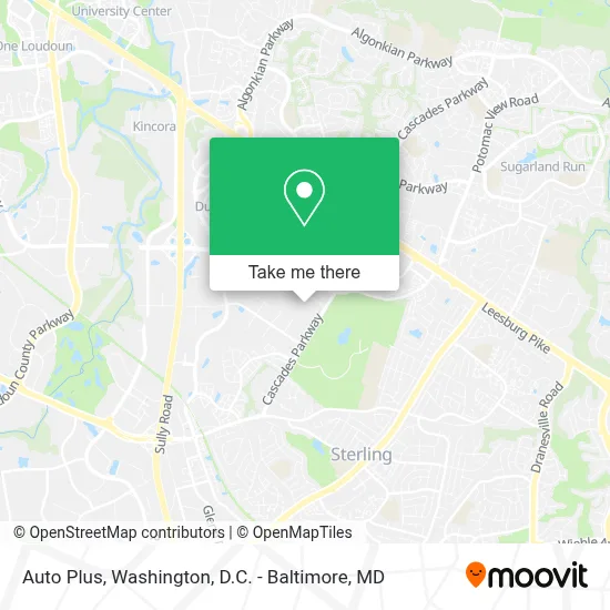 Auto Plus map
