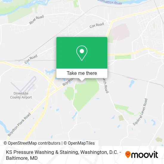 KS Pressure Washing & Staining map