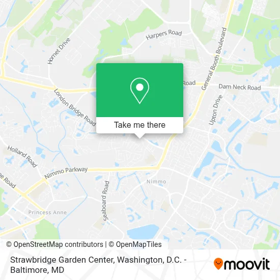 Strawbridge Garden Center map