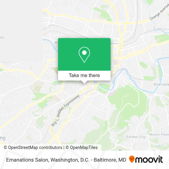 Emanations Salon map