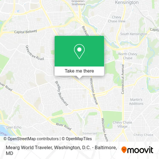Mearg World Traveler map