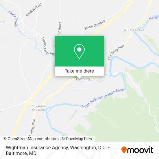 Wightman Insurance Agency map