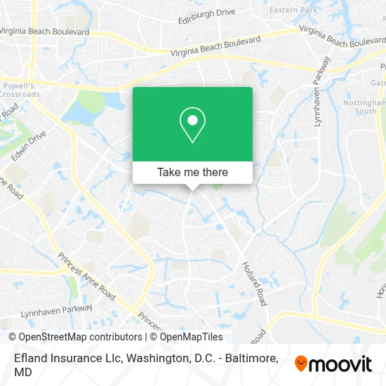 Efland Insurance Llc map