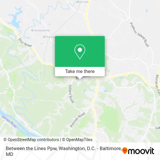 Between the Lines Ppw map
