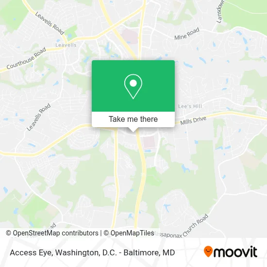 Access Eye map