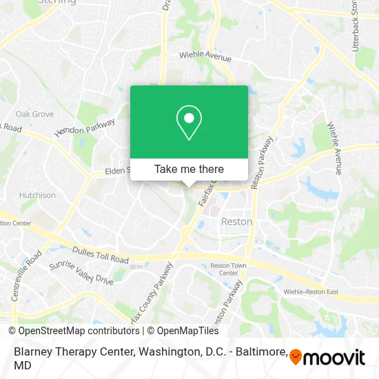 Blarney Therapy Center map