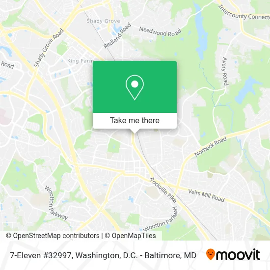 7-Eleven #32997 map