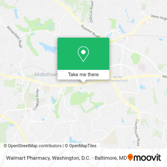 Walmart Pharmacy map