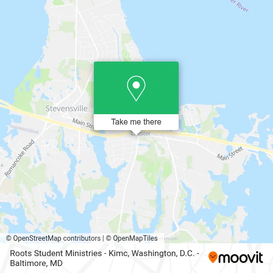 Roots Student Ministries - Kimc map