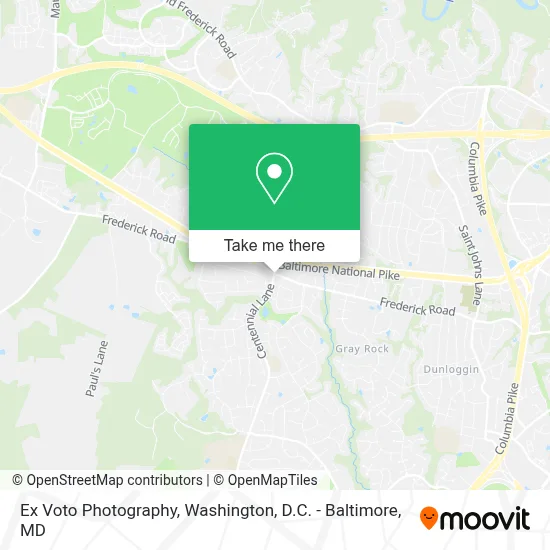 Ex Voto Photography map