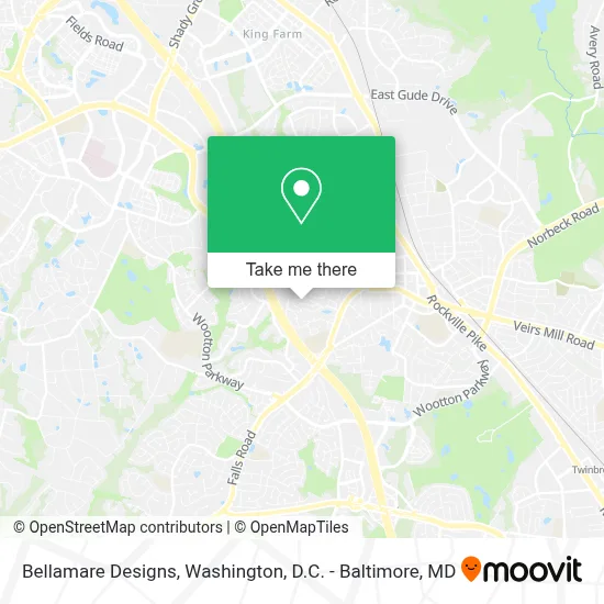 Bellamare Designs map