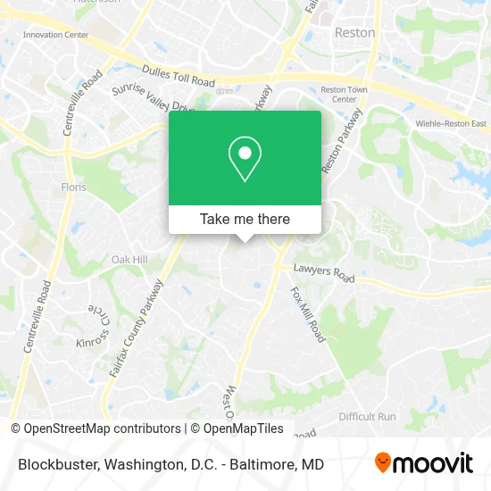 Blockbuster map