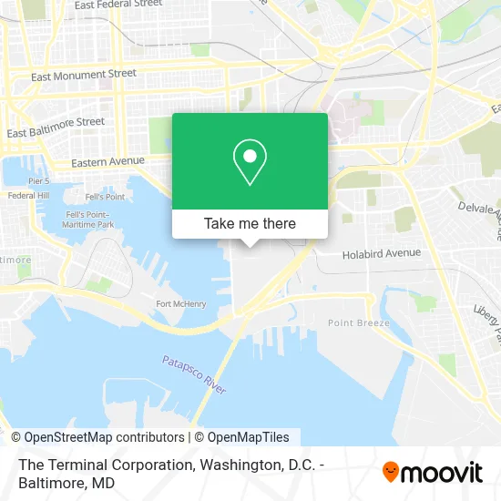 The Terminal Corporation map